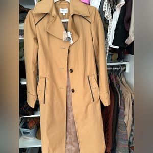 Milly Ivy Trench Puffer Combo Jacket Size 0